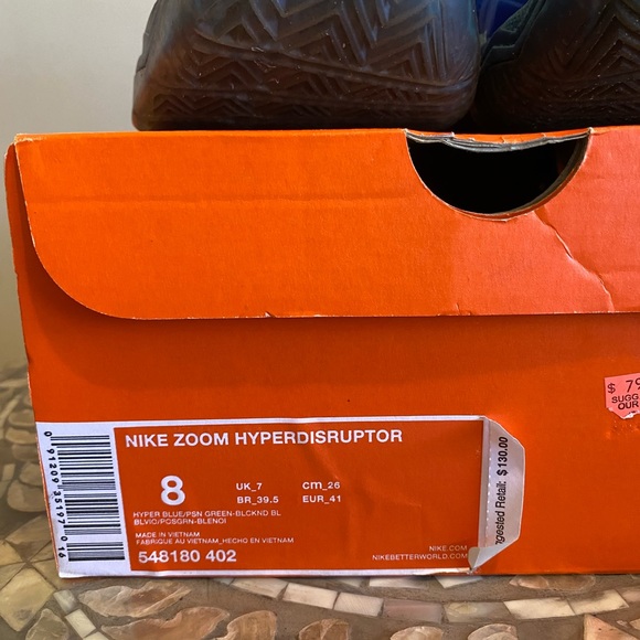 Like New Nike Zoom Hyperdisruptor, size 8 men - Picture 9 of 10